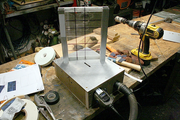 Mini table Saw for cutting Solar Cells
